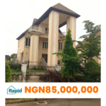 FOR SALE: 3 BEDROOM DETACHED HOUSE WITH LARGE SPACE AT THE REAR FOR BQ.